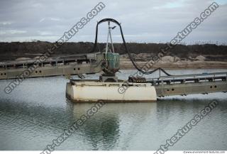 Photo Textures of  Gravel Mining Machine